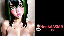 Froggy Anime Sluts Tease and Play in Tiny Bikinis for Wild Fun. Who Wants to Join the Hentai Party?