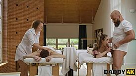 Daddy4k: Old Man’s Lustful Massage Turns Into Cheating Anal