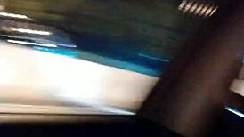 Peruvian brunette flashes big tits in São Paulo traffic chaos