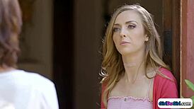 lesbian recruiters approach straight girl