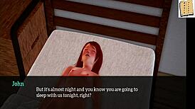 My new family gets erotic in this hentai 😏