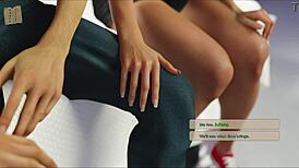 Welcome to the game of free will part 1 featuring anime characters with big tits