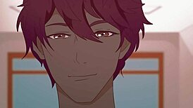 red-haired daphne strips in toilet for stranger, no shame. scooby-doo hentai parody 2025 rocks.