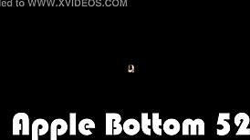 ebony babe with big ass taking monster cock