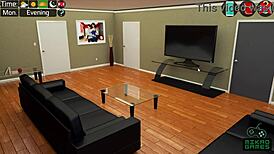 Milfy City Ep 38 Madrasta Shows Sara's Panties in POV