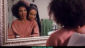 caught cheating on my wife with a sexy blonde lesbian for wild face sitting