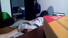 so my vietnamese bf set up a hidden cam, caught everything for no reason