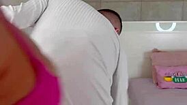 Lina Nakamura Calls Hung Neighbor For Interracial Fuck And Cumshot