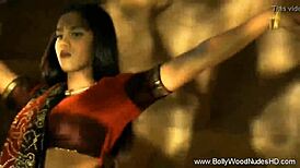 Exotic asian striptease with clothes ripped off