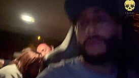 My friend and I teased boss's cock in his car