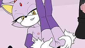 sonic and amy in explosive hentai action!