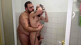 Want to see bareback fucking in the shower?