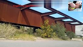 ariana guides your naughty outdoor tour 😜