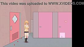 College lady fucks multiple men in this new hentai game