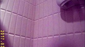 Look at these gorgeous Russian pussies pissing up close in hidden cam collection