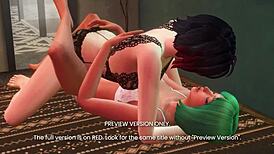 RWBY 6激烈3D hentai预览版狂操