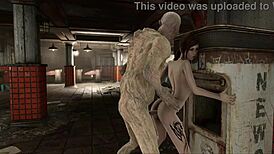 Fo4 In The Rubble Of The Subway