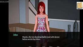 My new family gets erotic in this hentai 😏