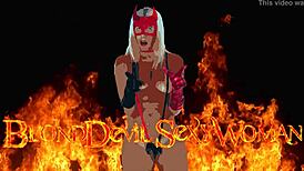 Wife subtly flashes pussy to horny neighbor