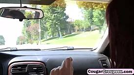 cougargroupsex brings three mature whores craving cunt fucking from young stud in wild 4some