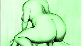 复古色情插图原始热浪爆棚！