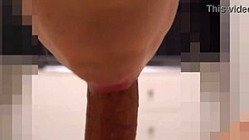 Emotional cremita en su boca, late mi polla y lo nota, can't believe it