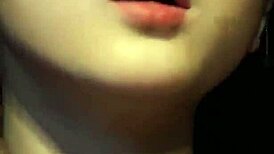 cute korean girl masturbates