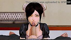 Complete gameplay of harem hotel part 7 with cum, lick, masturbation, blowjob, doggystyle, and assfucking.