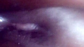 Ebony squirt queen shows juicy close-up action 😍