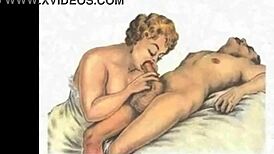 Vintage antique illustration