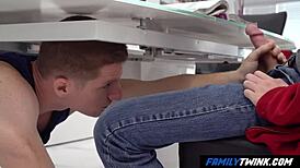 familytwink - breaking silence while studying! 😜