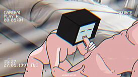 TV woman and cameraman have sex in Skibidi Toilet hentai animation