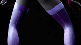 呃，3D色情片里的热辣金发脱衣舞，你知道吗？