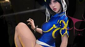 Chun Li Sex Doll Brunette Anime Asian Toys Hentai Real Doll