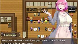 Philana And The Elixir Of Life - Part 2: Horny Client Grabs Waitress's Tits