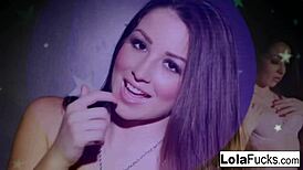 Sexy Bubble Butt Lola Dances Then Relaxes