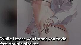 Voiced hentai joi trains premature ejaculation with mommy edging and multiple cum countdowns