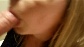 cheating husband makes wife suck big cock in hotel