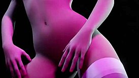 呃，3D色情片里的热辣金发脱衣舞，你知道吗？