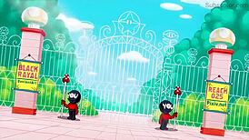 peach and daisy in sexy lesbian fun