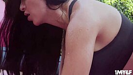 Jesus R Eyes Black Cock Works On Milf Linda's Pussy In Doggy. Bent Over And Cunilingus Tattoo Scene