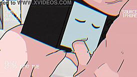 TV woman and cameraman have sex in Skibidi Toilet hentai animation