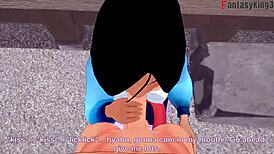 Fa Mulan surrenders to POV fucking