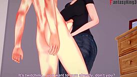 aunt cass gives blowjob to cassidy hamada in big hero fantasy