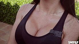 Jesus R Eyes Black Cock Works On Milf Linda's Pussy In Doggy. Bent Over And Cunilingus Tattoo Scene