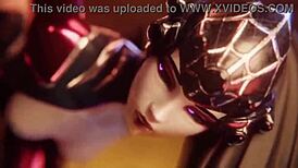 诅咒守望先锋12 PMV在狂野动漫色情合集