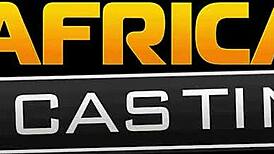 Wow! Thick Ebony Amateur Model Gets Rough Face Fuck at Casting!