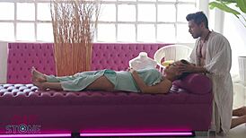 Colombian Super Big Ass Hottie Gets Massage And Relaxation