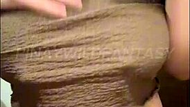 Hot Filipina Milf Teases Step Bro with Big Natural Boobs