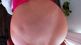 La Culona De Mi Amiga Queria Verga Grande Cuando Su Novio No Estaba, Bent Over In Doggystyle Pov For Creampie